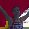 Vũ Thị Hương giành vàng 100m nữ.