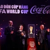 Cúp Vàng World Cup chính thức có mặt tại Việt Nam