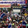 Người biểu tình bao vây Tòa nhà Chính phủ Thái Lan