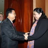 Phó Chủ tịch Quốc hội hai nước Việt Nam-Lào hội đàm