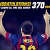 Messi trở thành chân sút vĩ đại nhất lịch sử Barcelona
