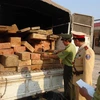 Quảng Bình bắt vụ chuyển lượng lớn gỗ không nguồn gốc