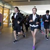 [Photo] Thi "Chạy với trang phục công sở" ở Trung Quốc