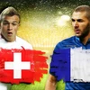 Thụy Sĩ - Pháp: Vé sớm cho đội giành chiến thắng