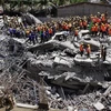 [Photo] Vụ sập nhà tại Ấn Độ, làm ít nhất 9 người chết