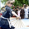 Hình ảnh tại Liên hoan Quốc tế võ cổ truyền lần thứ tư. (Ảnh: Thanh Tùng/TTXVN)