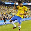 Neymar lập "siêu phẩm" mừng băng thủ quân đội tuyển Brazil