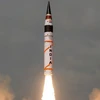 Thử thành công tên lửa Agni-I có thể mang đầu đạn hạt nhân