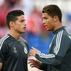Cristiano Ronaldo “đuổi” James Rodriguez khỏi nhóm tập luyện
