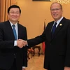 Chủ tịch nước Trương Tấn Sang gặp Tổng thống Philippines