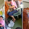 Nhà sư Thái Lan tát người ngoại quốc trên tàu hỏa gây phản cảm