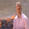 Phóng viên BBC "phê thuốc" khi tác nghiệp cạnh bãi thiêu hủy heroin