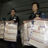 Cảnh sát thu hồi được 4,8 triệu HKD bị rơi trên đường cao tốc