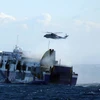 Vụ cháy phà Norman Atlantic ở Hy Lạp: Vớt được thi thể thứ 11