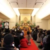Lễ cầu an của cộng đồng người Việt tại chùa Nisshinkutsu ở Nhật