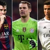 Bayern và Real thống trị danh sách đội hình tiêu biểu châu Âu