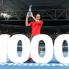 Federer vô địch Brisbane trong ngày cán mốc 1.000 chiến thắng