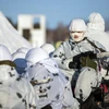 [Photo] Cận cảnh Lữ đoàn Bắc Cực Nga huấn luyện khắc khổ