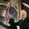 Tranh chân dung Bill Clinton chứa ẩn dụ về vụ bê bối Lewinsky
