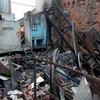 TP.HCM: Cháy lớn thiêu rụi cửa hàng tạp hóa ở quận Tân Bình