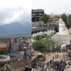 Nhiều di tích lịch sử của Nepal sụp đổ sau động đất kinh hoàng