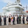 Tàu tuần tra Lực lượng Bảo vệ bờ biển Nhật Bản thăm Đà Nẵng