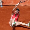 Simona Halep dừng bước tại vòng 2 Roland Garros. (Nguồn: EPA)