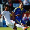 U20 Myanmar (trắng) đã thua đậm U20 Ukraine. (Nguồn: AFP/Getty Images)