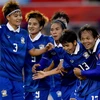 Tuyển nữ Thái Lan ngược dòng giành chiến thắng ở World Cup
