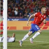 Eduardo Vargas đưa Chile vào chung kết. (Nguồn: Getty Images)