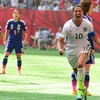 Carli Lloyd lập hat-trick mang chức vô địch về cho Mỹ. (Nguồn: Guardian)