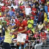Morgan Schneiderlin ghi bàn đầu tiên trong màu áo Manchester United. (Nguồn: AP)
