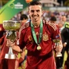 Borja Mayoral góp công đưa U19 Tây Ban Nha lên ngôi vô địch. (Nguồn: AFP)