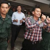 Các thành viên CNRP bị bắt giữ. (Nguồn: cambodiadaily)
