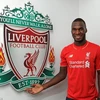 Christian Benteke ra mắt trong màu áo Liverpool. (Nguồn: Liverpool FC)