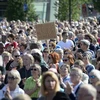 Khoảng 15.000 người dân Phần Lan đã tham gia tuần hành. (Nguồn: yle.fi)