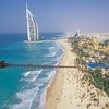 Một bãi tắm ở Dubai. (Nguồn: Daily Mail)