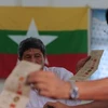 Người dân Myanmar đi bỏ phiếu. (Nguồn: AP)