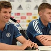 Thomas Mueller và Toni Kroos. (Nguồn: dfb.de)