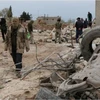 Syria hoang tàn trong chiến tranh. (Nguồn: Getty Images)