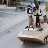 Phiến quân IS hoành hành ở Syria. (Nguồn: Reuters)
