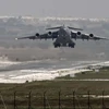 Máy bay quân sự Mỹ cất cánh từ căn cứ quân sự ở phía nam Thổ Nhĩ Kỳ. (Nguồn: AP)