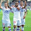 Các cầu thủ của CLB Lyon. (Nguồn: AP)