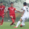 U16 Việt Nam chưa thể giành vé dự vòng chung kết U16 châu Á. (Ảnh: Minh Chiến/Vietnam+)