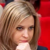 Tổng công tố viên xinh đẹp Crimea Natalia Poklonskaya. (Nguồn: AP)