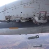 Máy bay chiến đấu của Nga tha bom tiêu diệt quân IS. (Nguồn: RT)