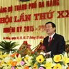 Chủ tịch nước Trương Tấn Sang phát biểu chỉ đạo Đại hội. (Ảnh: Nguyễn Khang/TTXVN)