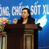 Bộ trưởng Bộ Y tế Nguyễn Thị Kim Tiến. (Ảnh: Dương Chí Tưởng/TTXVN)