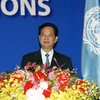 Thủ tướng Nguyễn Tấn Dũng phát biểu. (Ảnh: Đức Tám/TTXVN)