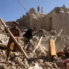 Cảnh hoang tàn sau trận động đất ở Afghanistan. (Nguồn: Reuters)